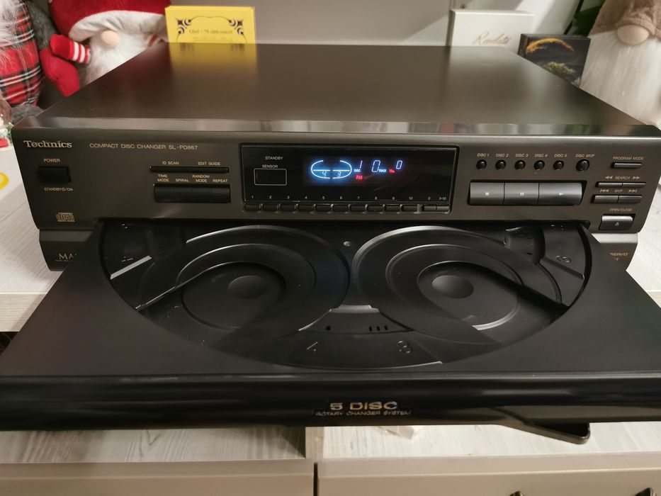 Cd player charger 5 cd SL PD867 Technics