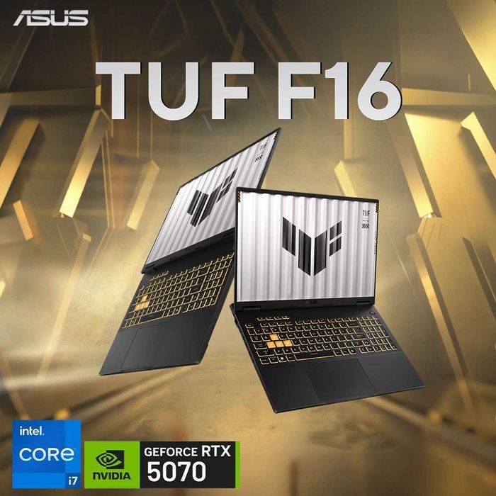 Asus TUF F16 FX608  i7-14650HX, 16GB, 512GB, RTX5070 Nout.uz