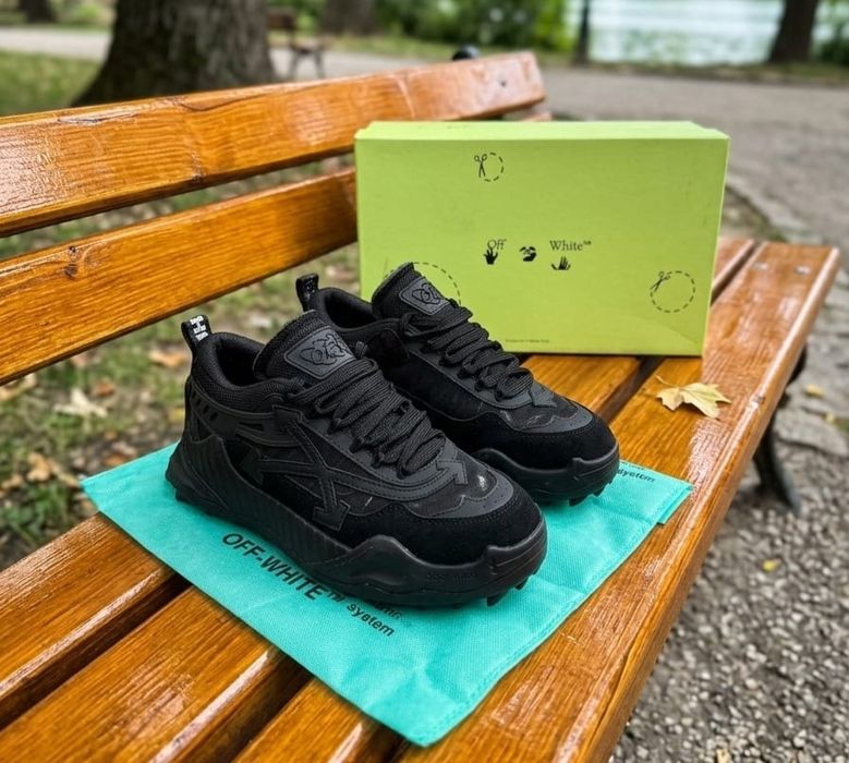 Adidasi OFF White Odsy Negru - Full Box