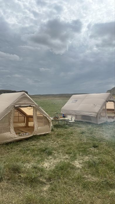Палатка надувная Үрмелі шатырлар