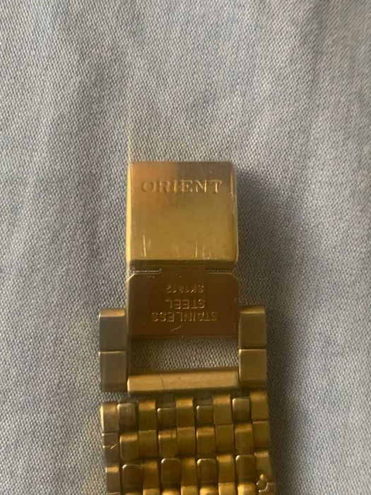 ORIENT Quartz SHANDOR 22 k. Gold plated, JAPAN