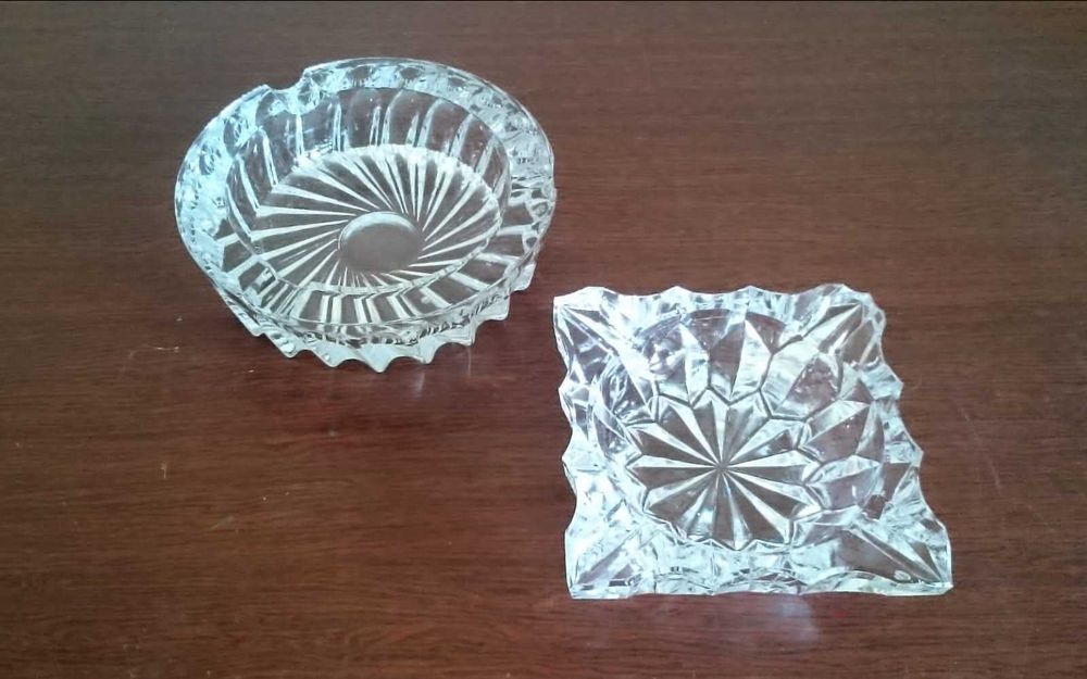 Пепельница стекло, хрусталь