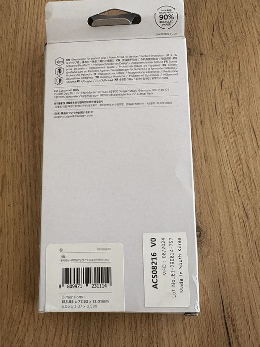 Spigen Tough Armor Mag калъф за iPhone 16 Black – като нов