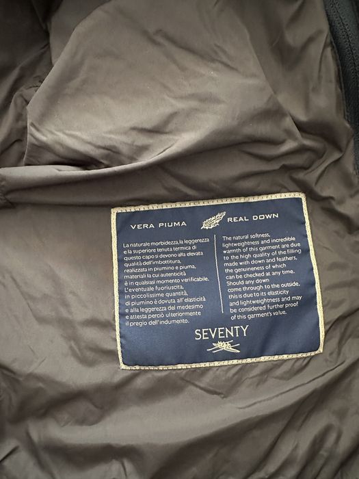 Geaca Seventy cu puf si pene l xl
