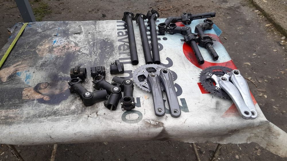 Set piese / componente schimb bicicleta mountainbike