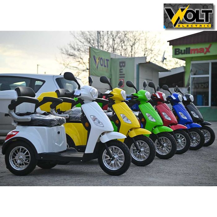 Триколка Volt Electric FM1 с рекуперация и магнитна спирачка, 60V