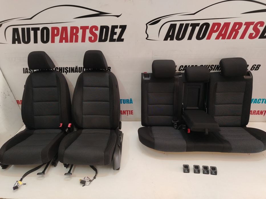 Scaune scaun interior Textil velur Alcantara Golf 6 Hatchback Incălzite Europa