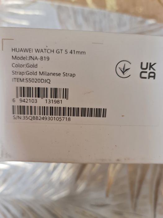 Смарт часовник Huawei Watch GT 5, 41mm