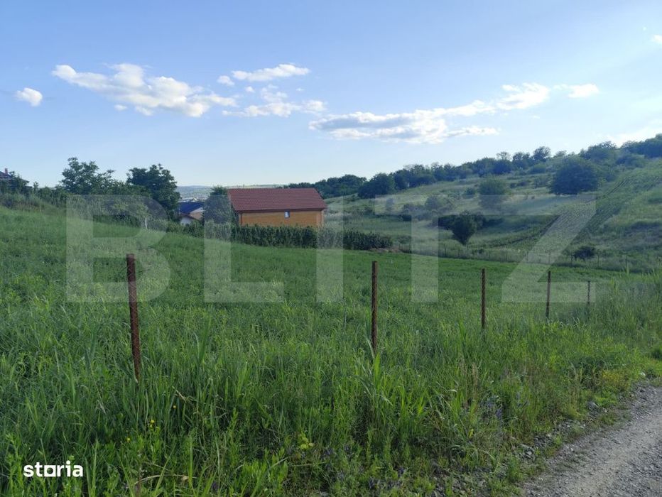 Teren 1529 mp Valea Lupului, pozitie deosebita