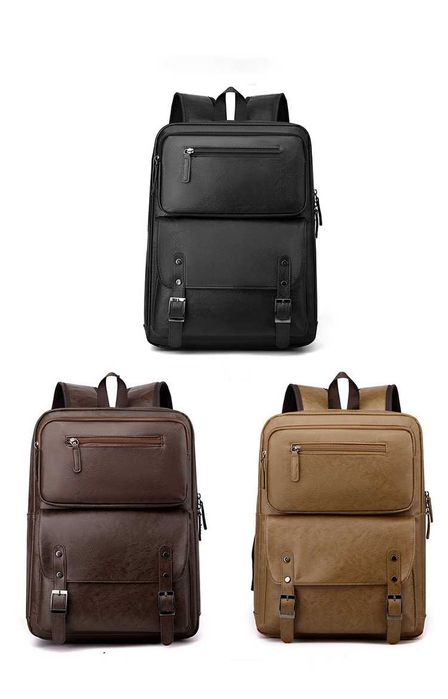 Рюкзак TDGO Backpack экокожа черный