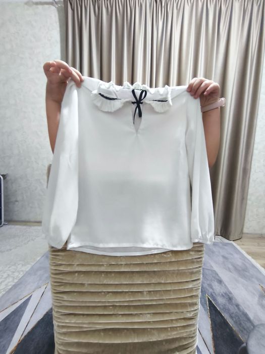 Рубашка для девочек 6-7 лет