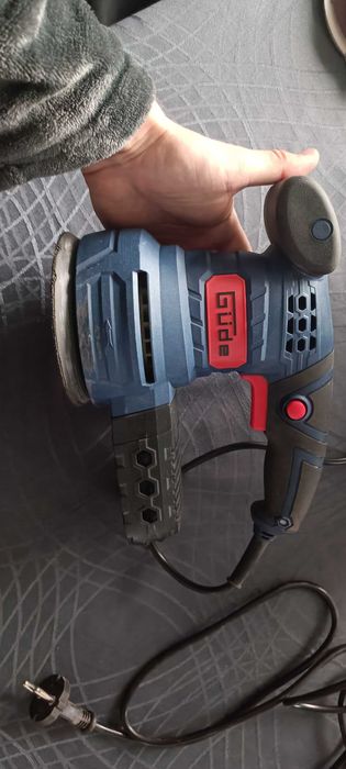 Ексцентършлайф GUDE EXS 125 E, ф125мм, 380W с подарък шкурки