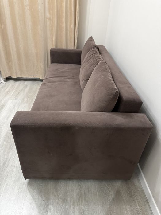 Диван 2 метра коричневый