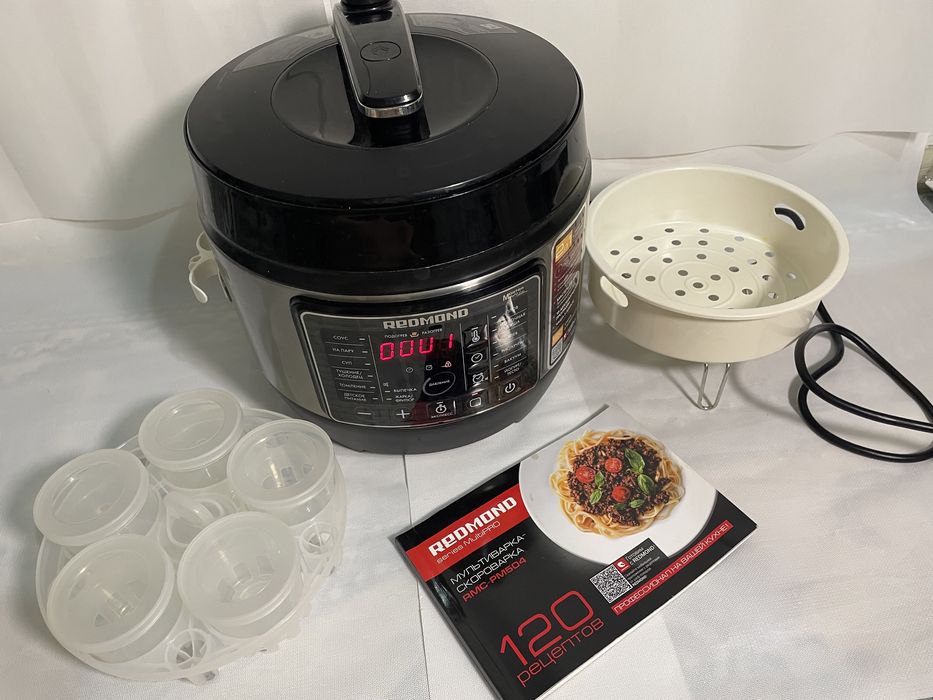 Мультиварка REDMOND серебристый