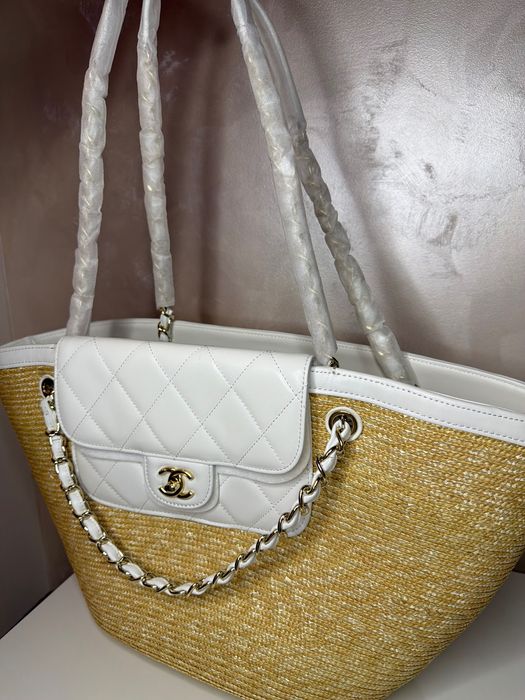 Плажна чанта Chanel + несесер