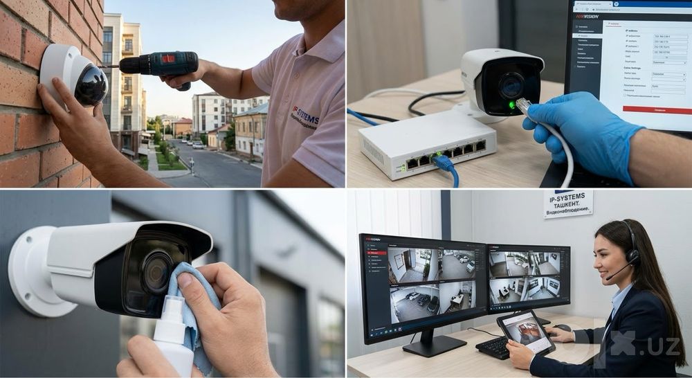 Установка и обслуживание IP камер видеонаблюдения | Монтаж и настройка