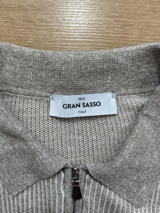 Gran Sasso 1/4 Zip Polo мъжка тениска M-L