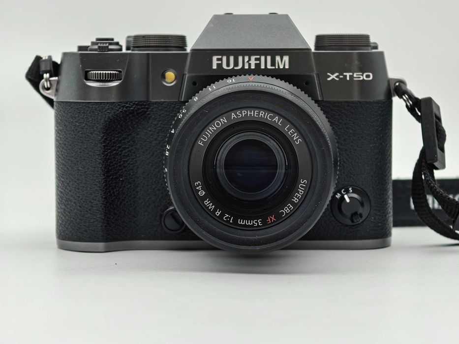 Fujifilm X-T50 graphite kit 35mm f2.0