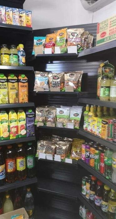 Стелажи крайстенни, островни, гондола  - НОВИ /налични на склад/