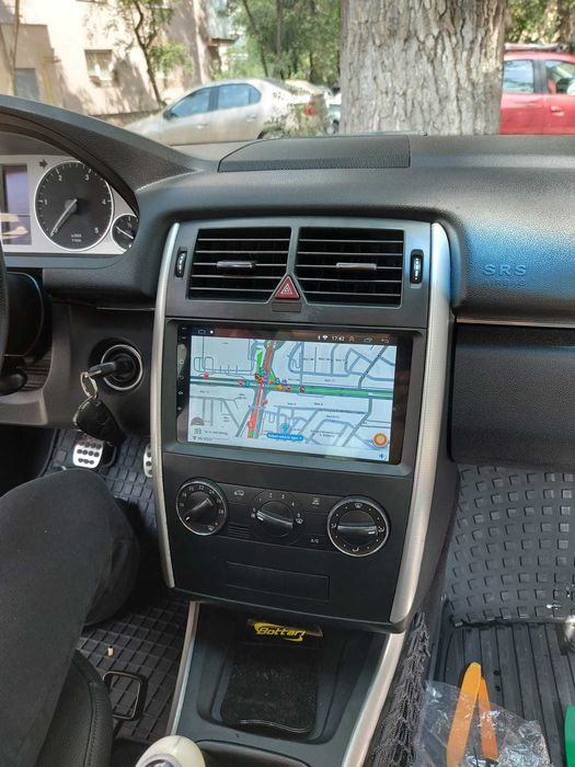 Navigatie Android Mercedes Aclass Bclass Waze YouTube GPS BT