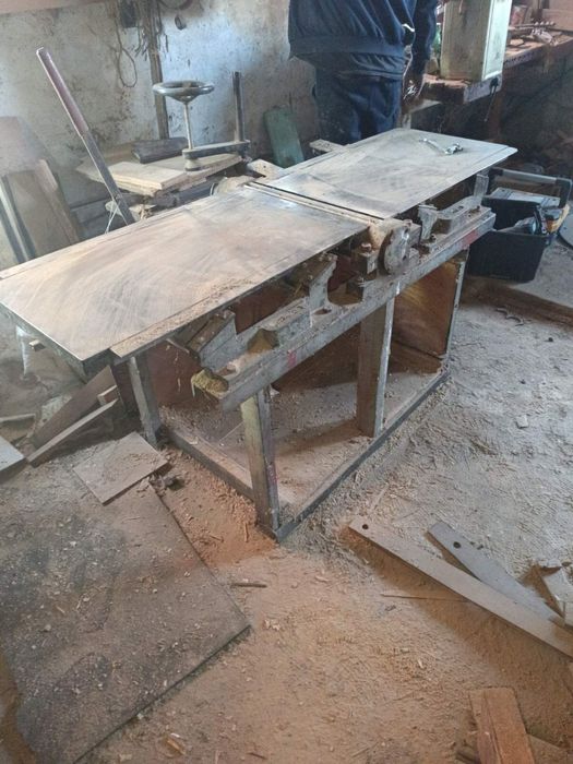 Дърводелски чугунени машини - фреза , банцинг и планя