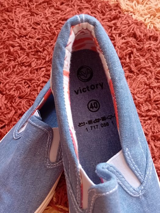 Espadrile barbati denim