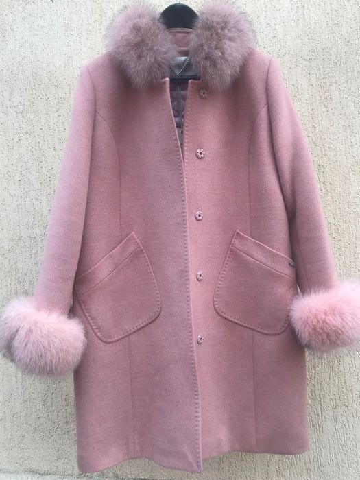 Официално дамско палто, Черно дамско яке с 2 лица дамска яка черна