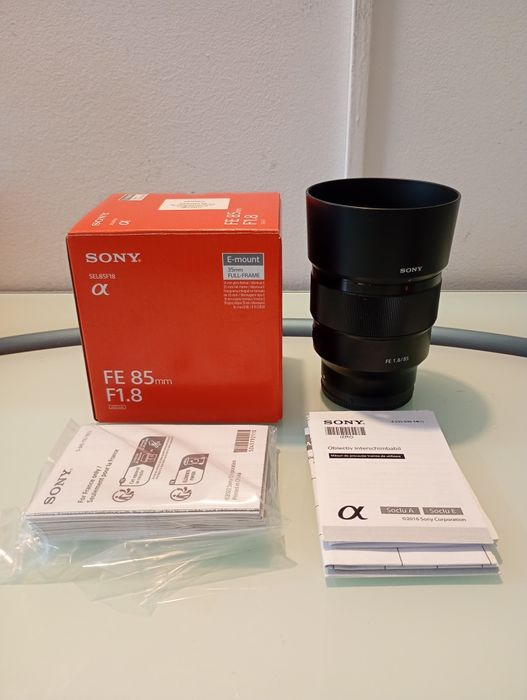 Vand obiectiv Sony FE 85 mm Full Frame - Ca Nou
