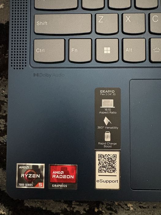 Laptop 2 in 1 LENOVO IdeaPad Flex 5 14ABR8, AMD Ryzen 5 7530U