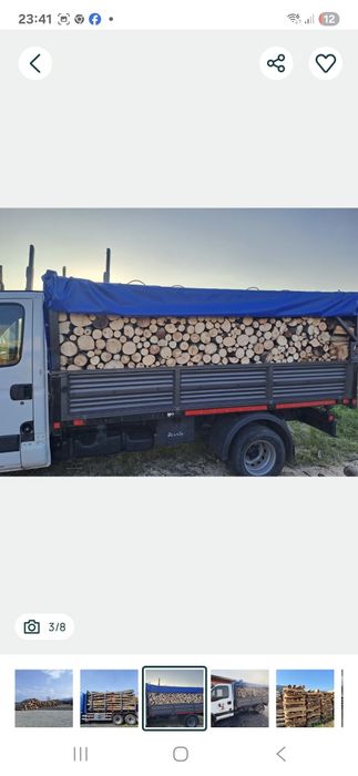 Lemne de foc la metru si la tona