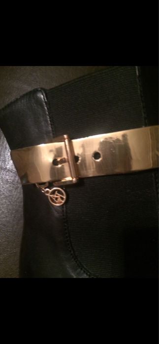 Дамски боти естествена кожа Armani