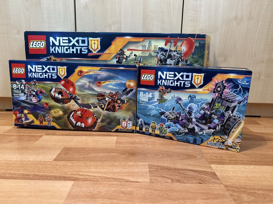 Lego Nexo Knights haul 3 seturi