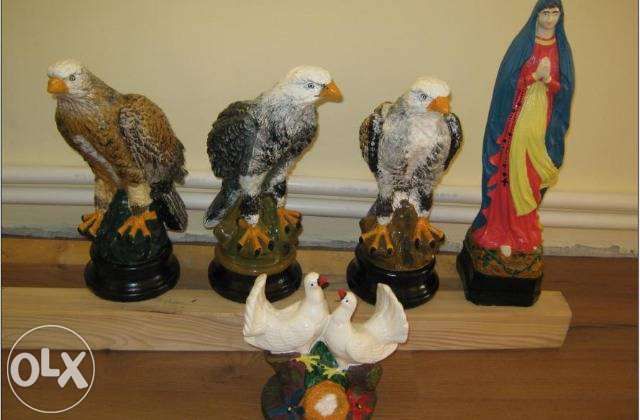 Statueta 2 porumbei din beton–calitate+frumusete