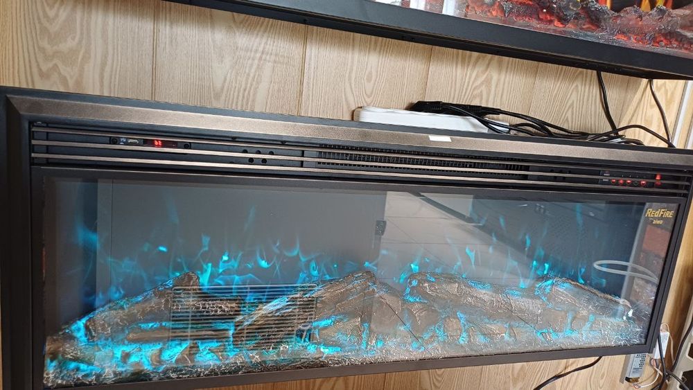 Декоративный Электрокамин/Redfire/обогреватель/пароувлажнитель/3D