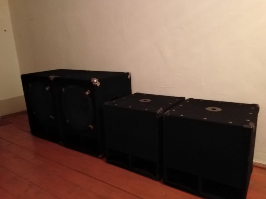 Колонки 500 W басовые