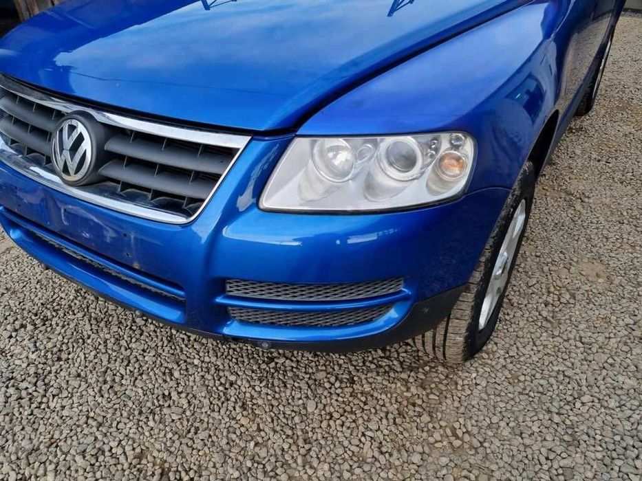 Bara fata Volkswagen Touareg 7L 2003 - 2006 ALBASTRU (1127) Diesel model fara spalatoare ...