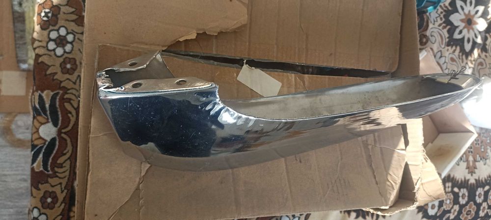 Левый часть заднего бампера ГАЗ 24