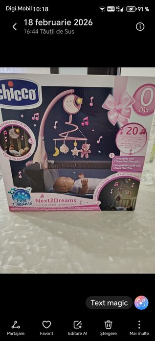 Carusel muzical chicco