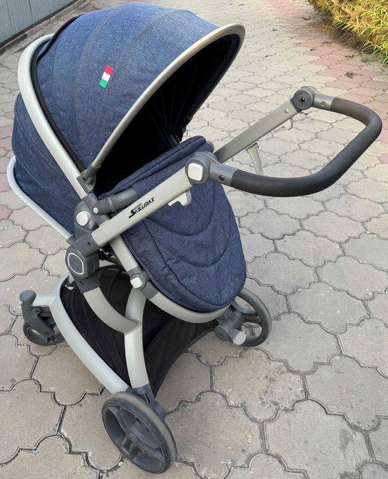 Коляска трансформер с автокреслом Skillmax 1609 NAVY