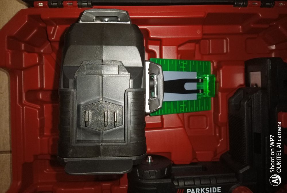 Parkside performance nivela laser 3 X 360° autocalibrare pe bateri 20V