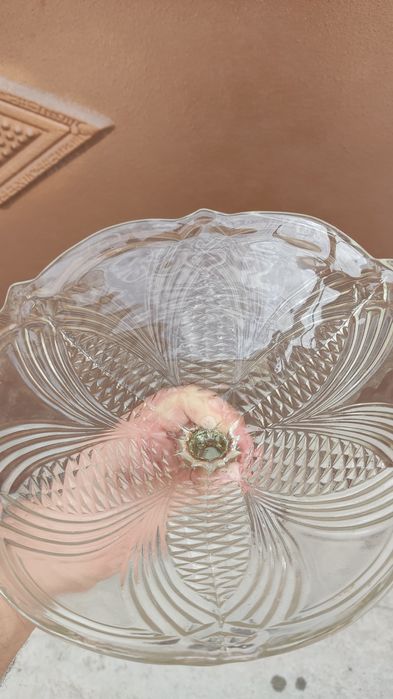 Ваза стеклянная для фруктов