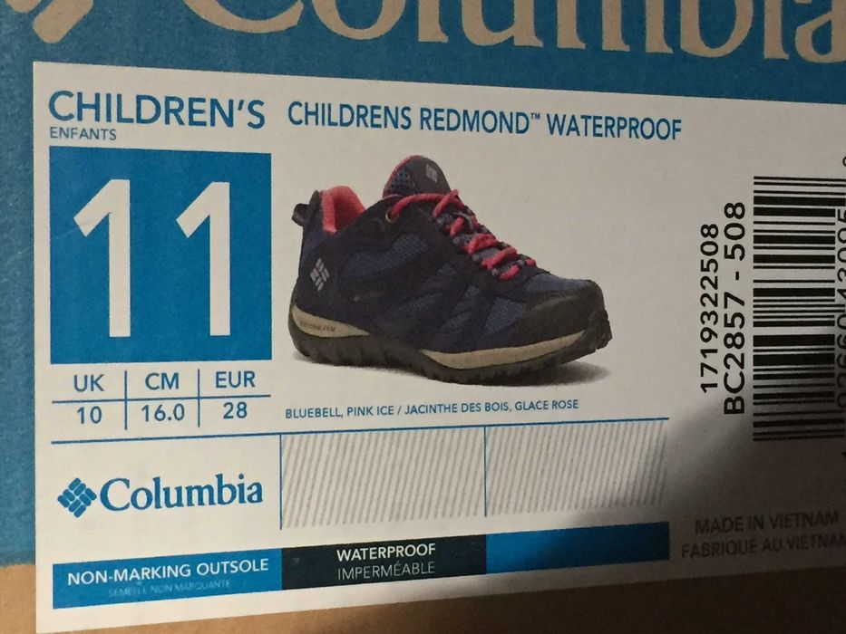 Ghete COLUMBIATrekkings 28 16cm