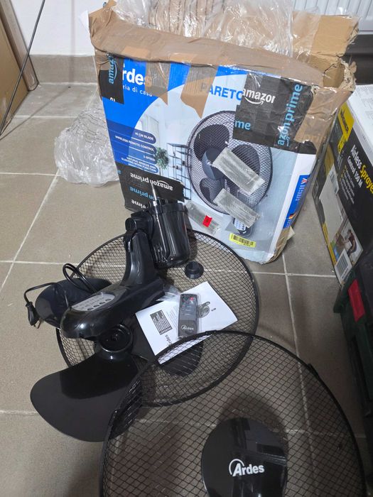 Ventilator de perete cu 3 pale rotative (40 cm)