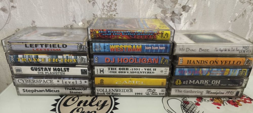 Lot casete audio .