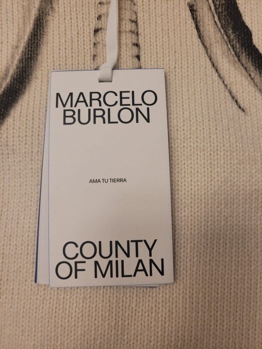 Vand pulover "Marcelo Burlon" Italia, original