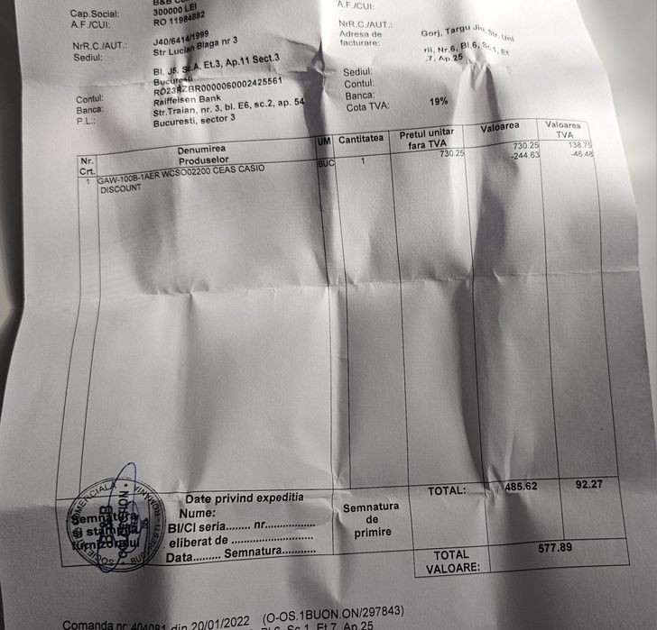 Ceas Solar Radio Casio G-Shock Original GAW-100B-1AER