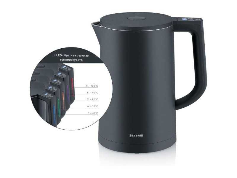 Електрическа Кана за Вода Severin WK 3484, 1.7L, 2200 W