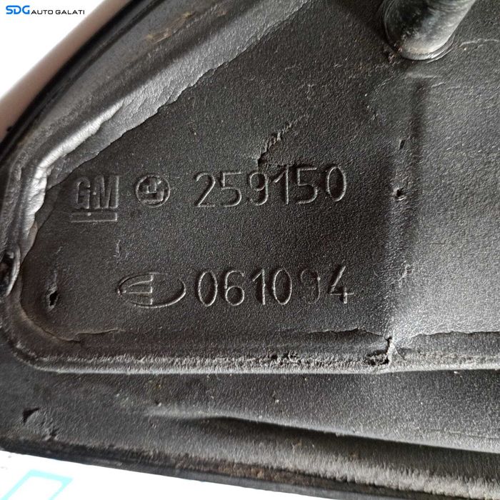 Oglinda Dreapta Fata Electrica Opel Astra G 1998 - 2005 [277M9]
