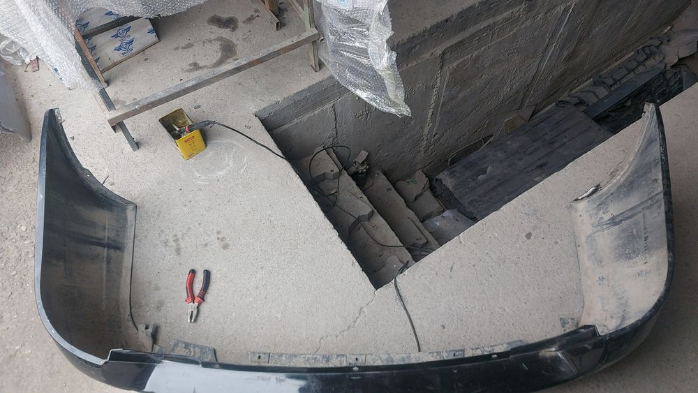 Задний бампер приора универсал