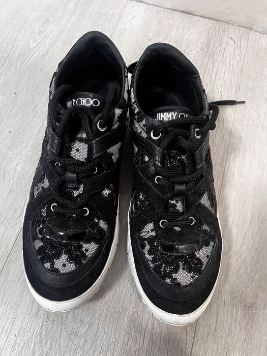 Jimmy Choo дамски кецове – оригинални, дантела, EU 37